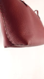 Fendi Selleria Red Leather Tote - G0715