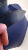 Celine Blue Leather Rounded Shoulder Bag - G0578