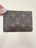 Louis Vuitton Monogram Porte 2 Card Case - 2419