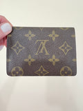 Louis Vuitton Monogram Porte 2 Card Case - 2419