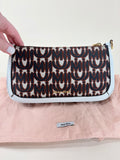 Miu Miu Beige, Red & Black Shoulder Bag - G0649
