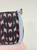 Miu Miu Beige, Red & Black Shoulder Bag - G0649