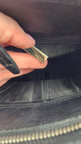 Salvatore Ferragamo Black Leather Hand Bag - G0591