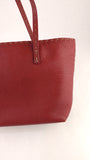 Fendi Selleria Red Leather Tote - G0715