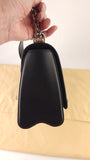 Louis Vuitton Black Epi LV Twist Shoulder Bag - R0015