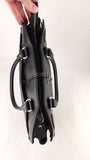 Salvatore Ferragamo Black Leather Hand Bag - G0591