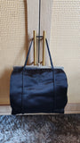 Prada Black Satin Hand Bag - 3737
