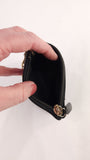 Chanel Black Textured Leather Key Cles Pouch - G0391