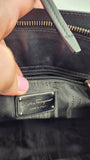 Salvatore Ferragamo Black Leather Hand Bag - G0591