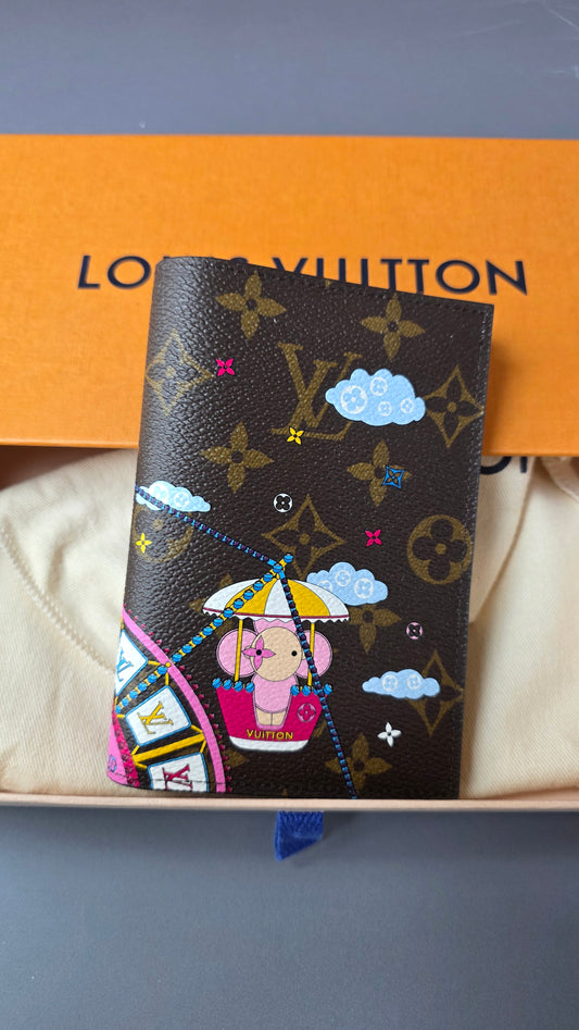 Louis Vuitton Mono Vivienne Funfair Passport Cover - G0332