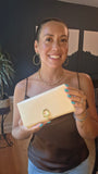 Salvatore Ferragamo Beige Leather Long Wallet - G0745