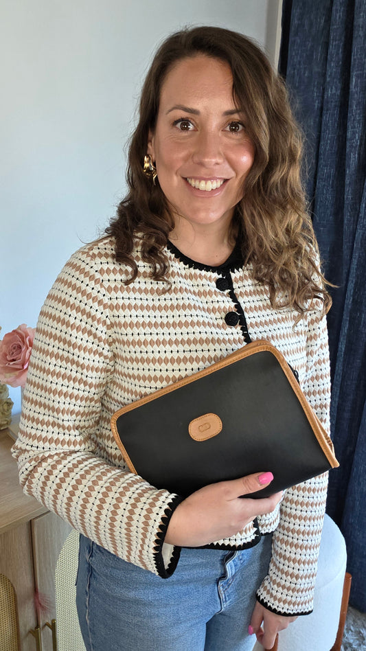 Dior Black Nylon Clutch - G0299