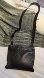 Gucci GG Brown Leather Messenger Bag - G0402