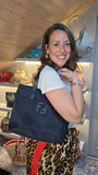 Fendi Black Nylon Tote Bag - 3511