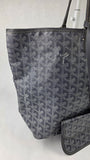Goyard Grey St Louis Tote w/ Pouch - G0307