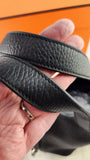 Hermes Picotin Taurillon Clemence Black Leather Palladium Hardware 18 PM - G0343