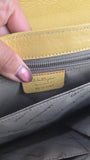 Salvatore Ferragamo Yellow Leather Handbag - R0165
