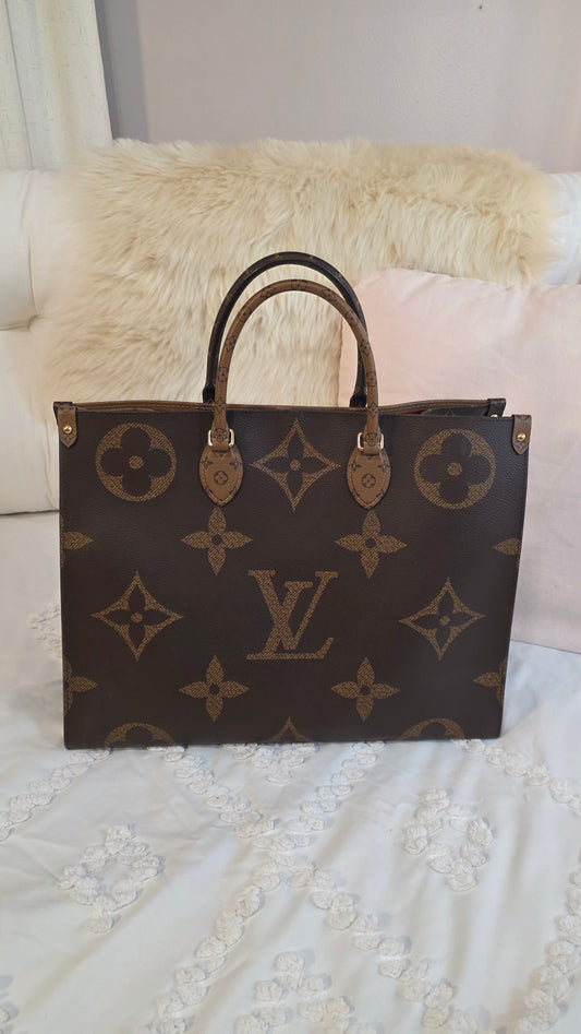Louis Vuitton Reverse Mono On the Go Tote - 3301
