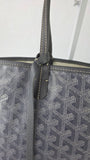 Goyard Grey St Louis Tote w/ Pouch - G0307