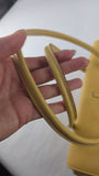 Salvatore Ferragamo Yellow Leather Handbag - R0165