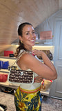 Miu Miu Beige, Red & Black Shoulder Bag - G0649