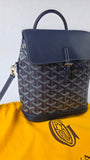 Goyard Navy Alpin Mini Backpack - G0339