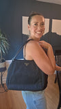 Prada Black Nylon Tote Bag - G0399