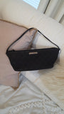 Gucci GG Brown/Black Canvas Boat Shoulder Bag - 3277