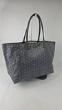 Goyard Grey St Louis Tote w/ Pouch - G0307