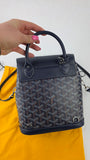 Goyard Navy Alpin Mini Backpack - G0339