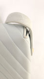 Chanel Light Blue Lamb Skin V Stitch Shoulder Bag - 3448