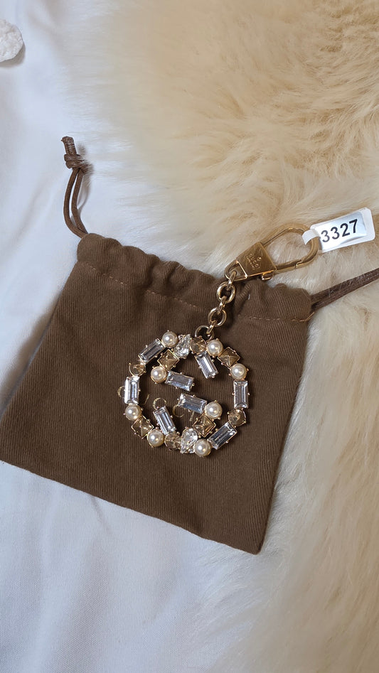 Gucci GG Gem Key Chain - 3327