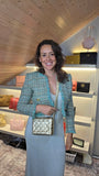 Chanel Matelasse Gold Lambskin Shoulder Bag - 3490