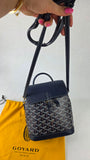 Goyard Navy Alpin Mini Backpack - G0339
