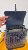Goyard Navy Alpin Mini Backpack - G0339