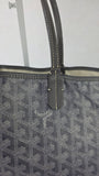 Goyard Grey St Louis Tote w/ Pouch - G0307