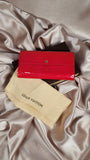 Louis Vuitton Pink/Coral Vernis Sarah Wallet - 2271